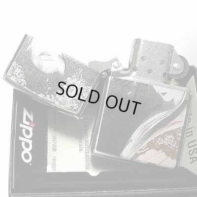 画像4: ZIPPO 天野喜孝 櫻姫 ジッポ ライター アンティーク 銀いぶし 彫刻柄 かっこいい 重厚 おしゃれ ゲーム メンズ ギフト プレゼント