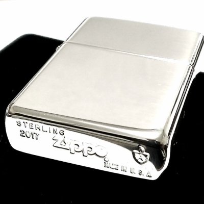 画像4: ZIPPO 純銀 スターリングシルバー アーマー ジッポ ライター 重厚モデル ミラー仕上げ かっこいい 鏡面 ポリッシュ メンズ レディース 銀無垢 シンプル おしゃれ ギフト
