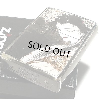 画像5: ZIPPO 天野喜孝 櫻姫 ジッポ ライター アンティーク 銀いぶし 彫刻柄 かっこいい 重厚 おしゃれ ゲーム メンズ ギフト プレゼント