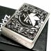 画像3: ZIPPO エヴァンゲリオン ネルフマーク ジッポ ライター 限定 シリアル入り 銀古美仕上げ アンティーク かっこいい メンズ レディース アニメ ギフト プレゼント