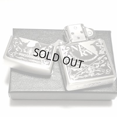 画像5: ZIPPO エヴァンゲリオン ネルフマーク ジッポ ライター 限定 シリアル入り 銀古美仕上げ アンティーク かっこいい メンズ レディース アニメ ギフト プレゼント