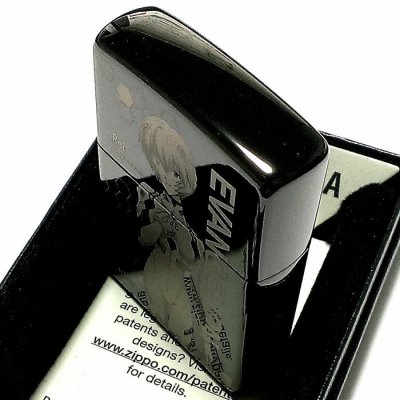 画像6: ZIPPO エヴァンゲリオン ジッポ ライター 綾波レイ 限定 シリアル入り ブラックチタンコート 新劇場版 かっこいい 黒 レーザー彫刻 アニメ メンズ レディース ギフト プレゼント