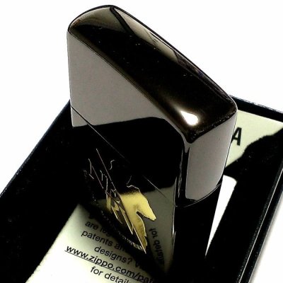 画像6: IPPO エヴァンゲリオン ネルフマーク ジッポ ライター 限定 シリアル入り ブラック＆ゴールド 黒金 かっこいい メンズ レディース アニメ ギフト プレゼント