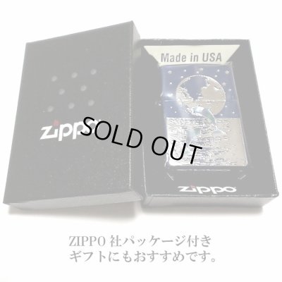 画像6: ZIPPO ライター 天然シェル ジッポ DOLPHIN×PLANET イオンブルー 地球 銀差しイルカ 可愛い 青 メンズ 美しい プレゼント おしゃれ レディース ギフト