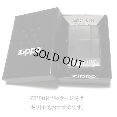 画像6: ZIPPO アーマー ジッポ ライター サテン＆ミラー スタンダード 彫刻 両面加工 ブラック かっこいい ギフト 重厚 動画有り シンプル おしゃれ 高級 メンズ プレゼント