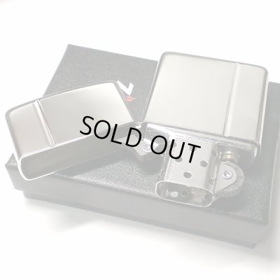 画像4: ZIPPO アーマー ジッポ ライター サテン＆ミラー スタンダード 彫刻 両面加工 シルバー かっこいい ギフト 重厚 動画あり シンプル おしゃれ 高級 メンズ プレゼント