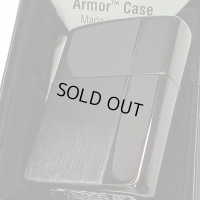 画像2: ZIPPO アーマー ジッポ ライター サテン＆ミラー スタンダード 彫刻 両面加工 ブラック かっこいい ギフト 重厚 動画有り シンプル おしゃれ 高級 メンズ プレゼント