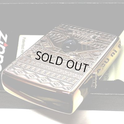 画像6: ZIPPO 限定70個生産 サンダーバード オニキス 御守り ジッポ ライター エッチング彫刻 アンティークブラス 両面加工 シリアルナンバー入り お守り メンズ ギフト プレゼント