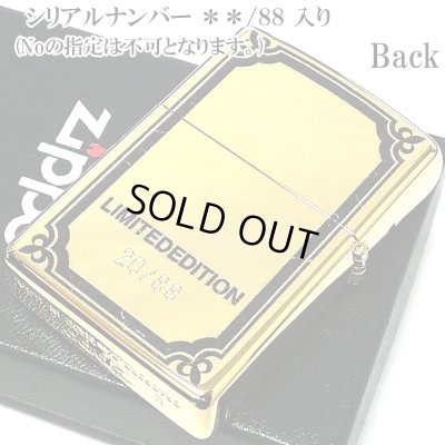 画像3: ZIPPO ライター 限定88個 ドラゴン ジッポ 龍 彫刻 金タンク ゴールド ブラック シリアルナンバー入り 両面加工 竜 八 和柄 かっこいい 父の日 ギフト 御守り メンズ プレゼント 動画有り