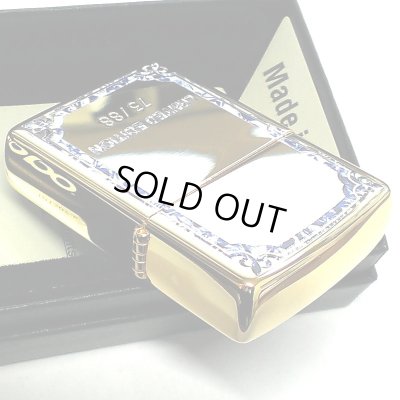 画像5: ZIPPO ライター 限定88個 龍 ジッポ ドラゴン かっこいい 彫刻 金タンク ゴールド ブルー＆ホワイト シリアルナンバー入り 両面加工 竜 八 和柄 御守り メンズ 父の日 ギフト プレゼント