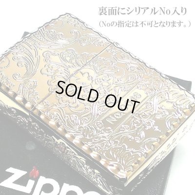 画像3: ZIPPO ライター アーマー 限定 ジッポ クラウン ゴールド 5面加工 コーナーリューター おしゃれ スワロフスキー 金タンク シリアルナンバー入り 王冠 彫刻 ラインストーン 金 かっこいい メンズ プレゼント ギフト