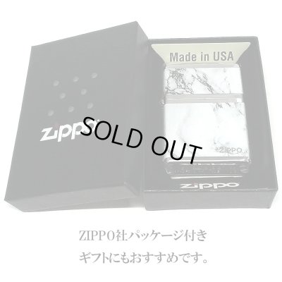 画像8: ジッポ ライター ZIPPO ロゴ シルバー ホワイト 4面加工 大理石 Marble Logo かっこいい おしゃれ メンズ ギフト プレゼント