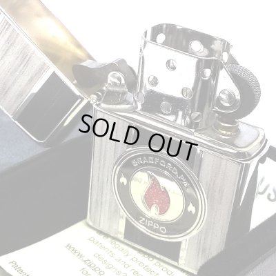 画像4: ZIPPO 炎 フレーム ロゴ ジッポ ライター 木目調 ファイヤー ブラック ホワイト 両面加工 メンズ かっこいい おしゃれ プレゼント 父の日 ギフト