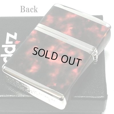 画像3: ZIPPO ライター ジッポ ロゴ マーブル シルバー ブラウン 4面加工 Marble Logo かっこいい おしゃれ メンズ ギフト プレゼント