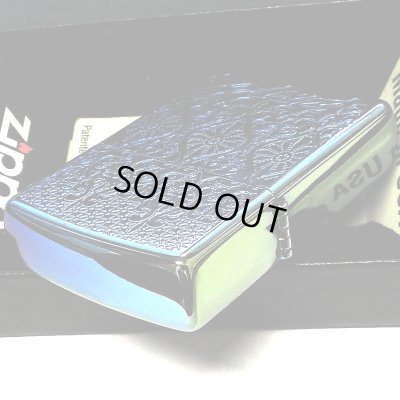 画像5: ZIPPO ライター ヨーロピアン レース 中世模様 ジッポ 両面加工 レインボー エッチング彫刻 おしゃれ チタン加工 両面別柄 レディース かっこいい 高級 メンズ ギフト プレゼント
