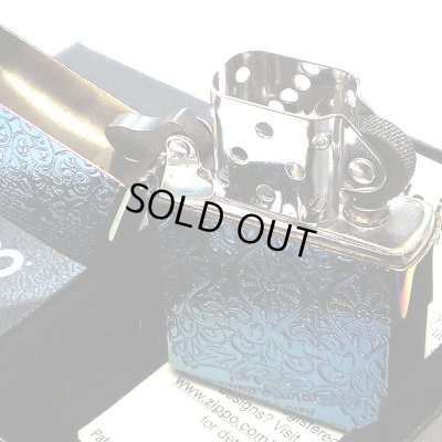 画像6: ZIPPO ライター ヨーロピアン レース 中世模様 ジッポ 両面加工 レインボー エッチング彫刻 おしゃれ チタン加工 両面別柄 レディース かっこいい 高級 メンズ ギフト プレゼント