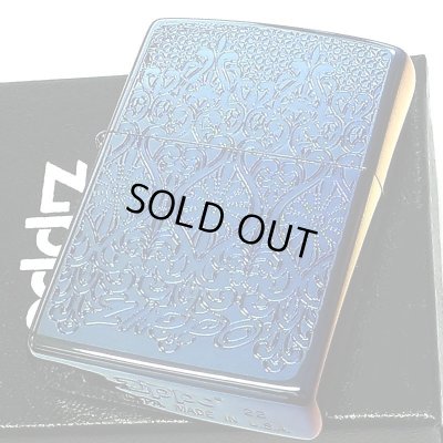 画像2: ZIPPO ライター ヨーロピアン レース 中世模様 ジッポ 両面加工 レインボー エッチング彫刻 おしゃれ チタン加工 両面別柄 レディース かっこいい 高級 メンズ ギフト プレゼント