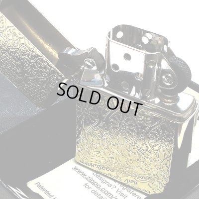 画像5: ZIPPO ヨーロピアン レース ジッポ ライター ゴールド 両面加工 エッチング彫刻 中世模様 チタン加工 両面別柄 金 レディース 高級 おしゃれ かっこいい メンズ ギフト プレゼント
