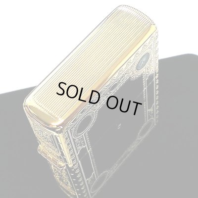 画像10: ZIPPO ライター 1937レプリカ フラットトップ ゴールド&ブルー ファンタジーブック ジッポ かっこいい 5面加工 エッチング彫刻 金青 金タンク おしゃれ メンズ プレゼント ギフト