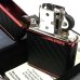 画像4: ZIPPO アーマー カーボン ジッポ ライター イオンレッドコーティング 4面連続加工 かっこいい ブラック シンプル 黒 赤 おしゃれ メンズ 父の日 ギフト プレゼント