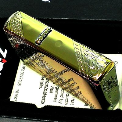 画像6: ZIPPO ライター アラベスク チタン加工 レインボー ジッポ 4面彫刻 虹色 高級 唐草 かっこいい おしゃれ メンズ ギフト プレゼント