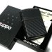 画像5: ZIPPO アーマー ジッポ ライター カーボン ブラック 4面連続加工 黒ニッケルメッキ かっこいい シンプル メンズ おしゃれ ギフト 父の日 プレゼント