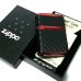 画像5: ZIPPO アーマー カーボン ジッポ ライター イオンレッドコーティング 4面連続加工 かっこいい ブラック シンプル 黒 赤 おしゃれ メンズ 父の日 ギフト プレゼント