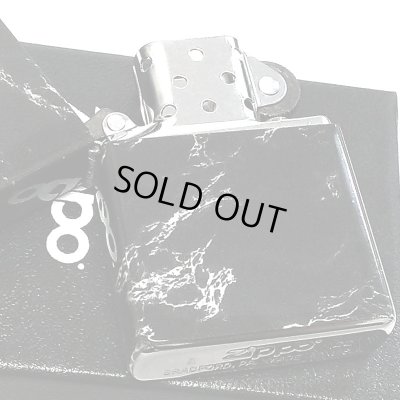 画像4: ZIPPO 大理石柄 5面連続プリント ジッポ ライター ブラック 渋い 黒 おしゃれ かっこいい メンズ プレゼント ギフト