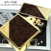画像4: ZIPPO 1935 復刻レプリカ ベネチアン ジッポ ライター ゴールド＆ブラウン 茶 クラシック アラベスク 両面加工 マーブル柄 金タンク かっこいい ギフト メンズ プレゼント