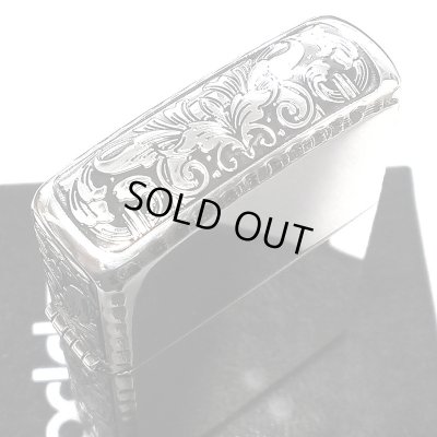 画像5: ZIPPO アーマー サイドアラベスク シルバー ジッポ ライター イブシ仕上げ リューター加工 渋い シンプル かっこいい 重厚 おしゃれ メンズ プレゼント ギフト