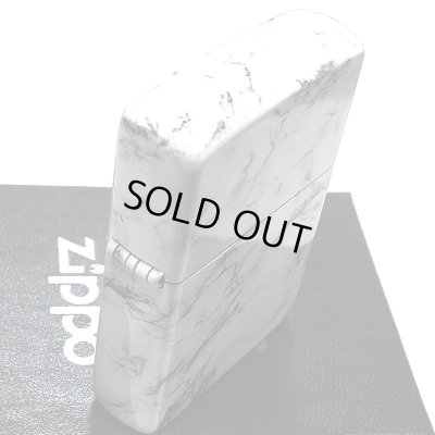 画像6: ZIPPO ライター 大理石柄 5面連続プリント ジッポ ホワイト 渋い 白 おしゃれ かっこいい メンズ プレゼント ギフト