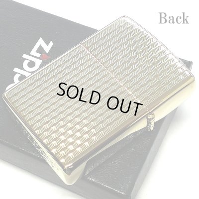 画像3: ZIPPO ライター ダイヤカット 籠目 ジッポー かごめ ゴールド K24 純金メッキ かっこいい 金タンク おしゃれ メンズ プレゼント ギフト