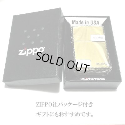 画像8: ジッポ ライター ３面彫刻 アラベスク ゴールド 限定 ZIPPO かっこいい イブシ仕上げ コーナーリューター シリアルNo刻印 プレゼント メンズ ギフト レディース おしゃれ