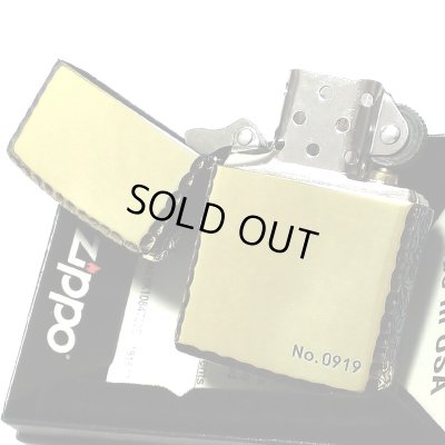 画像7: ジッポ ライター ３面彫刻 アラベスク ゴールド 限定 ZIPPO かっこいい イブシ仕上げ コーナーリューター シリアルNo刻印 プレゼント メンズ ギフト レディース おしゃれ