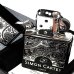 画像3: ZIPPO おしゃれ ライター サイモンカーター ジッポ かっこいい ペイズリ― マットブラック×シルバー 艶消し 黒 彫刻 メンズ ブランド プレゼントかわいい