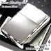 画像1: ZIPPO アーマー ジッポ ライター 鏡面プラチナシルバー シャインレイ 重厚モデル 両面コーナー彫刻 シンプル かっこいい メンズ ギフト プレゼント (1)