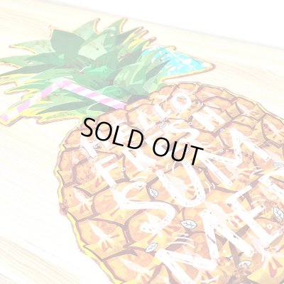 画像4: ブリキ看板 可愛い ビンテージ Pineapple Summer パイナップル ジュース アンティーク ガレージ プレート 壁飾り アメリカン 雑貨 インテリア おしゃれ かわいい サーファー カフェ 店舗