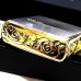 画像6: ZIPPO アーマー 限定 3面彫刻 アラベスク シルバー&ゴールド ジッポ ライター かっこいい 金銀 シリアルNo刻印 コーナーリューター 重厚 メンズ ギフト (6)