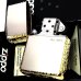 画像7: ZIPPO アーマー 限定 3面彫刻 アラベスク シルバー&ゴールド ジッポ ライター かっこいい 金銀 シリアルNo刻印 コーナーリューター 重厚 メンズ ギフト (7)