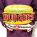 画像5: ブリキ看板 ハンバーガー アンティーク かわいい BURGERS アメリカン ビンテージ 壁掛け プレート 壁飾り 雑貨 大きい インテリア 可愛い サーファー カフェ 店舗 (5)