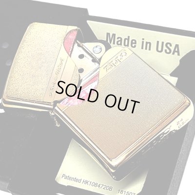 画像3: ZIPPO ライター 限定 トリックシェル ジッポー ゴールド かっこいい 金タンク シリアルナンバー入り 天然貝 珍しい ギフト プレゼント 両面 おしゃれ