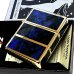 画像8: ZIPPO ライター 限定 1935 復刻レプリカ ジッポー ゴールド＆ブルー かっこいい 4面加工 シリアルナンバー入り 角型 動画有り ギフト プレゼント 3バレル おしゃれ メンズ (8)
