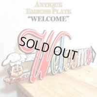 ブリキ看板 かわいい アンティーク welcome arrow 壁掛け ビンテージ アメリカン プレート 壁飾り 雑貨 大きい インテリア 可愛い サーファー カフェ 店舗 