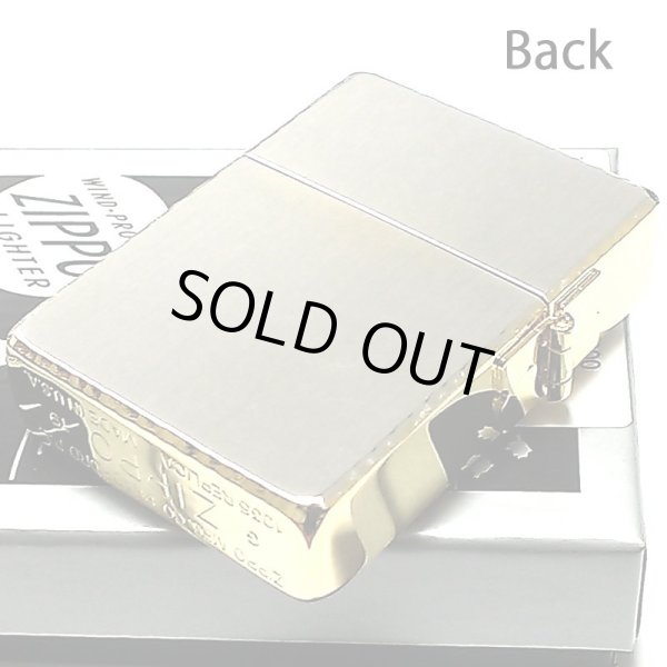 画像4: ZIPPO 1935 復刻レプリカ サイドゴールド ロゴデザイン ジッポライター かっこいい リューターカット 角型 金銀 高級 おしゃれ ギフト プレゼント (4)