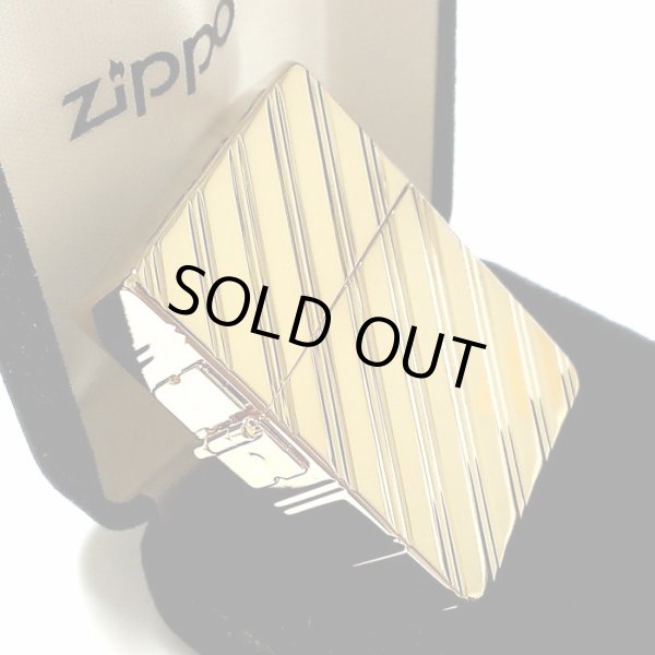 画像7: ZIPPO ライター 1935 復刻レプリカ ジッポー K24 純金メッキ かっこいい 5面ダイヤカット彫刻 ゴールド 角型 ギフト プレゼント 3バレル おしゃれ メンズ (7)