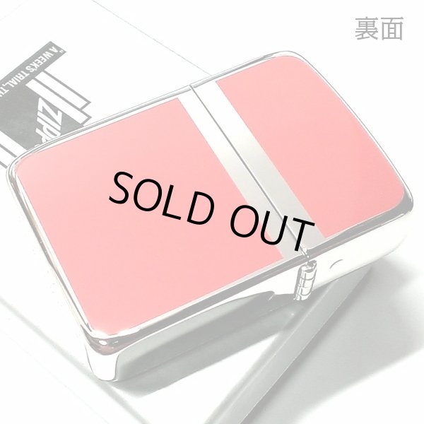 画像3: ZIPPO ライター 1941 復刻 レプリカ ジッポ シルバー＆レッド 赤銀 スタンダード 両面加工 かっこいい おしゃれ シンプル 丸角 メンズ レディース ギフト (3)
