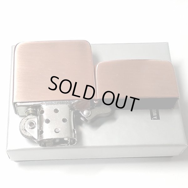 画像4: ZIPPO ライター 1941 復刻 レプリカ ジッポライター かっこいい 銅古美 アンティークカッパー シンプル スタンダード 丸角 おしゃれ メンズ ギフト　プレゼント (4)