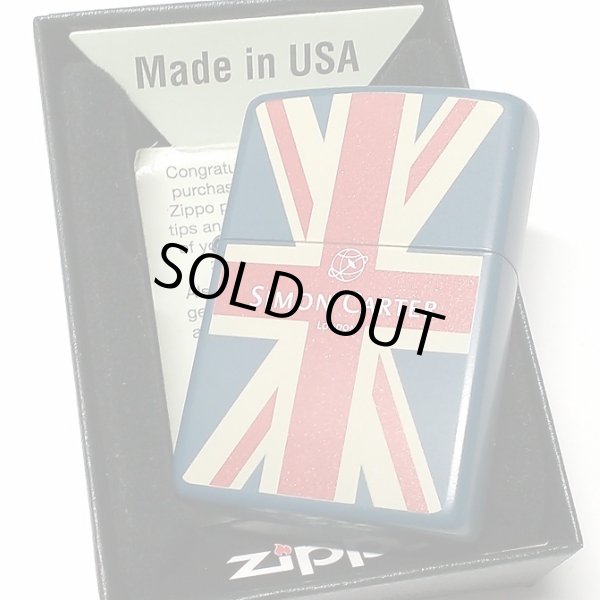 画像5: ZIPPO サイモンカーター ジッポ ライター ユニオンジャック マットカラー 艶消し青 かっこいい おしゃれ メンズ 可愛い ブランド ギフト プレゼント (5)