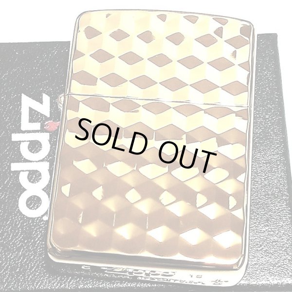 画像2: ZIPPO ライター アーマー プラチナシルバー ハニーコンボ 両面加工 六角形 ライター かっこいい 深彫り おしゃれ 重厚 メンズ レディース ギフト プレゼント (2)