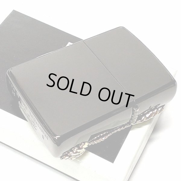 画像4: ZIPPO ライター ハーレーダビッドソン ジッポ イオンブラック ゴールドメタル 黒 金 イーグル 日本国内限定モデル かっこいい おしゃれ ジッポー ギフト (4)